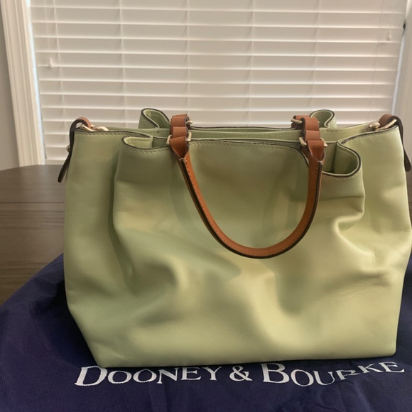 Dooney & Bourke Green Satchel - Picture 3 of 4